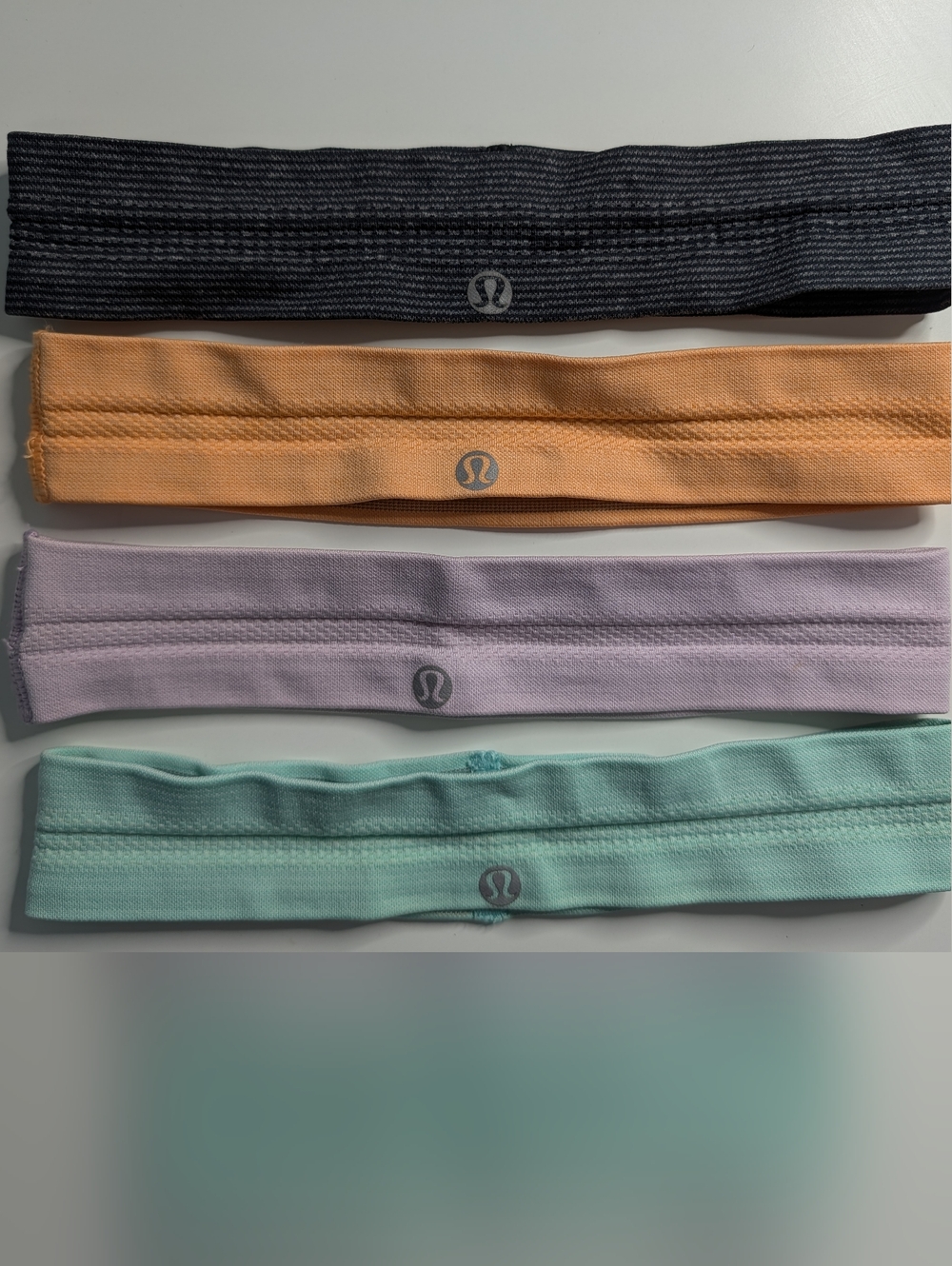 lululemon athletica Headbands - Black, Peach, Lavender, Mint